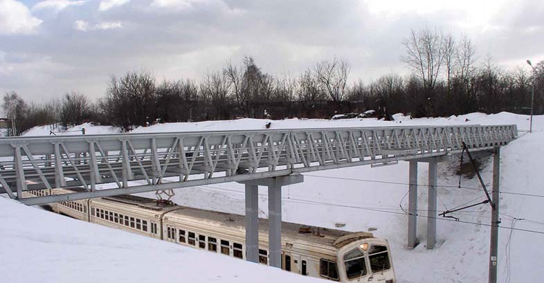 GFRP Bridge In Moscow
