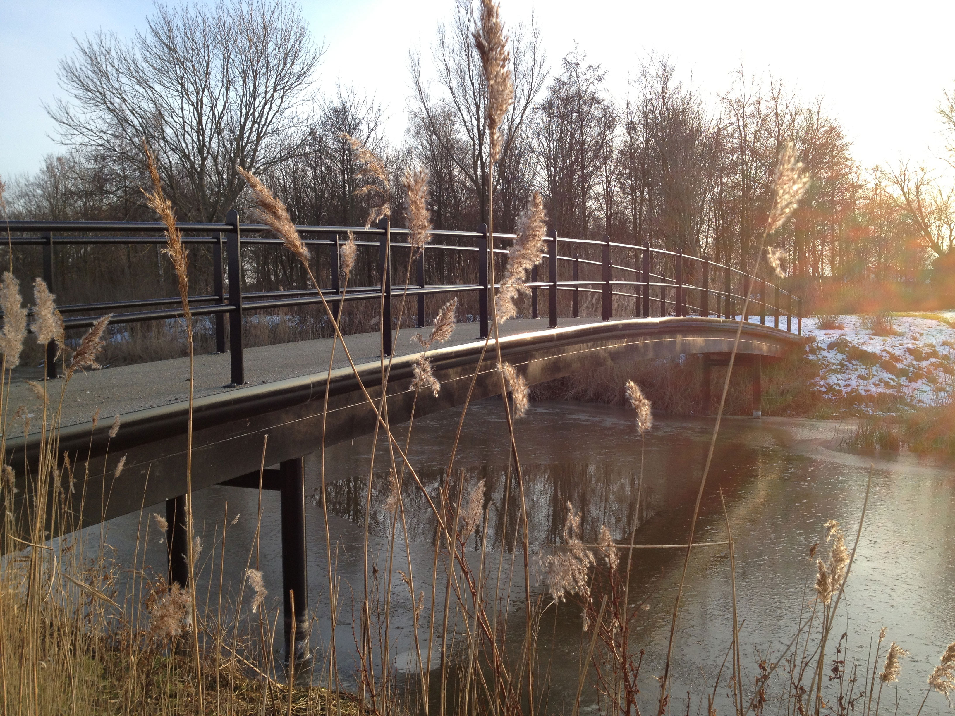 bild av glasfiberbro i Haasnoot 