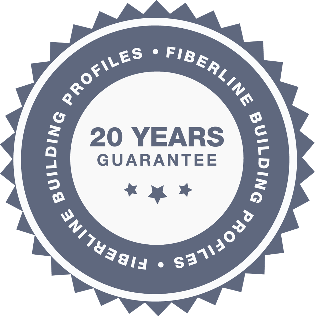 20 years warrenty label