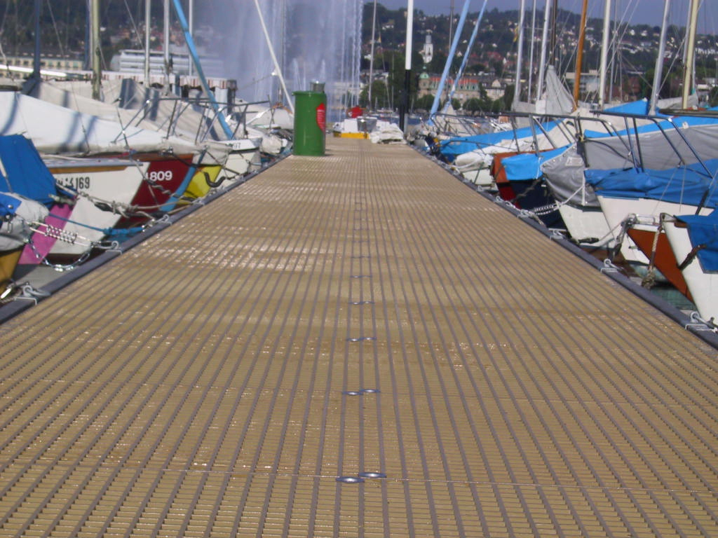 picture of GFRP bridge in Zürich