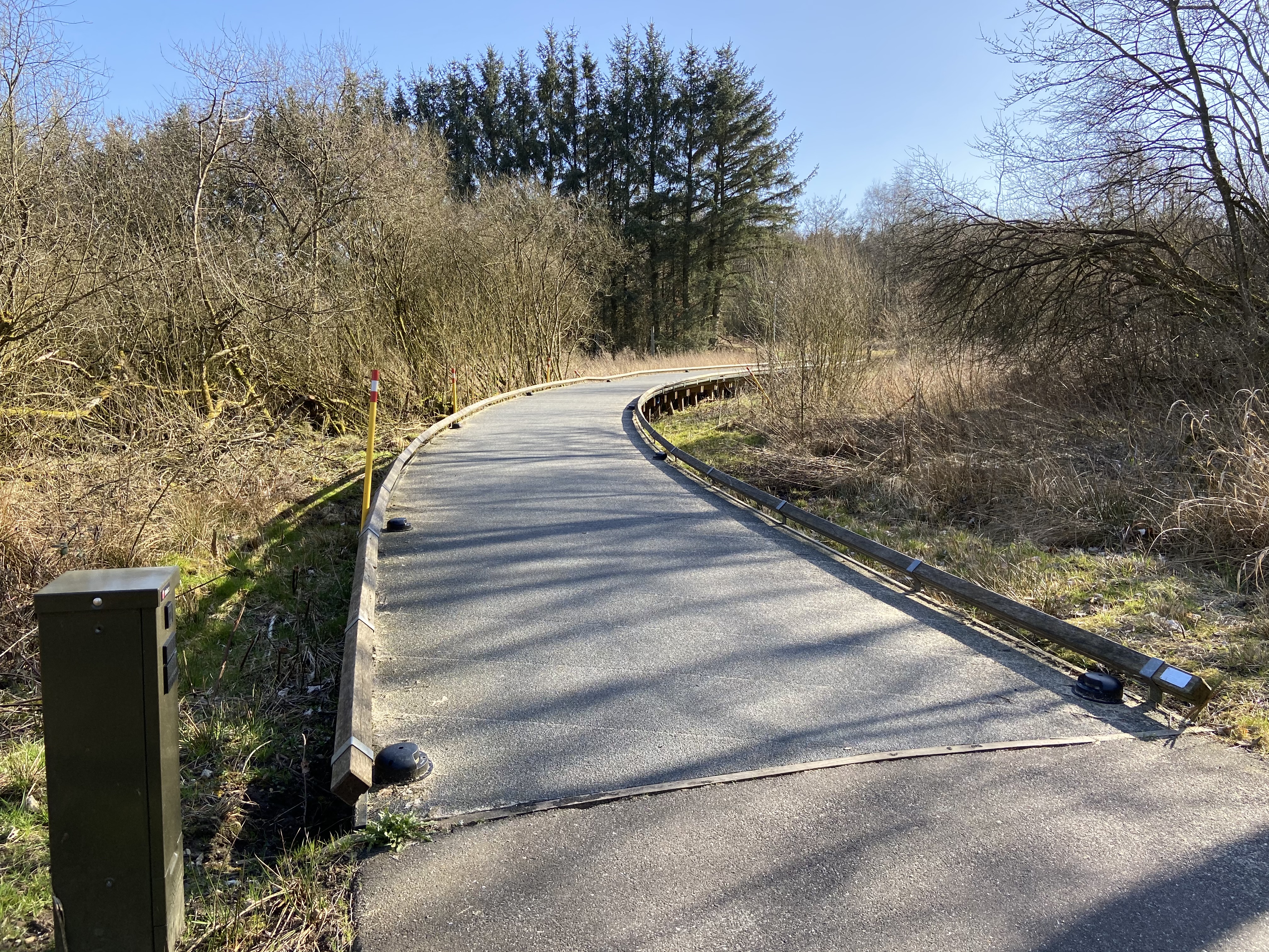 Gfrp Bridge Through Wetland