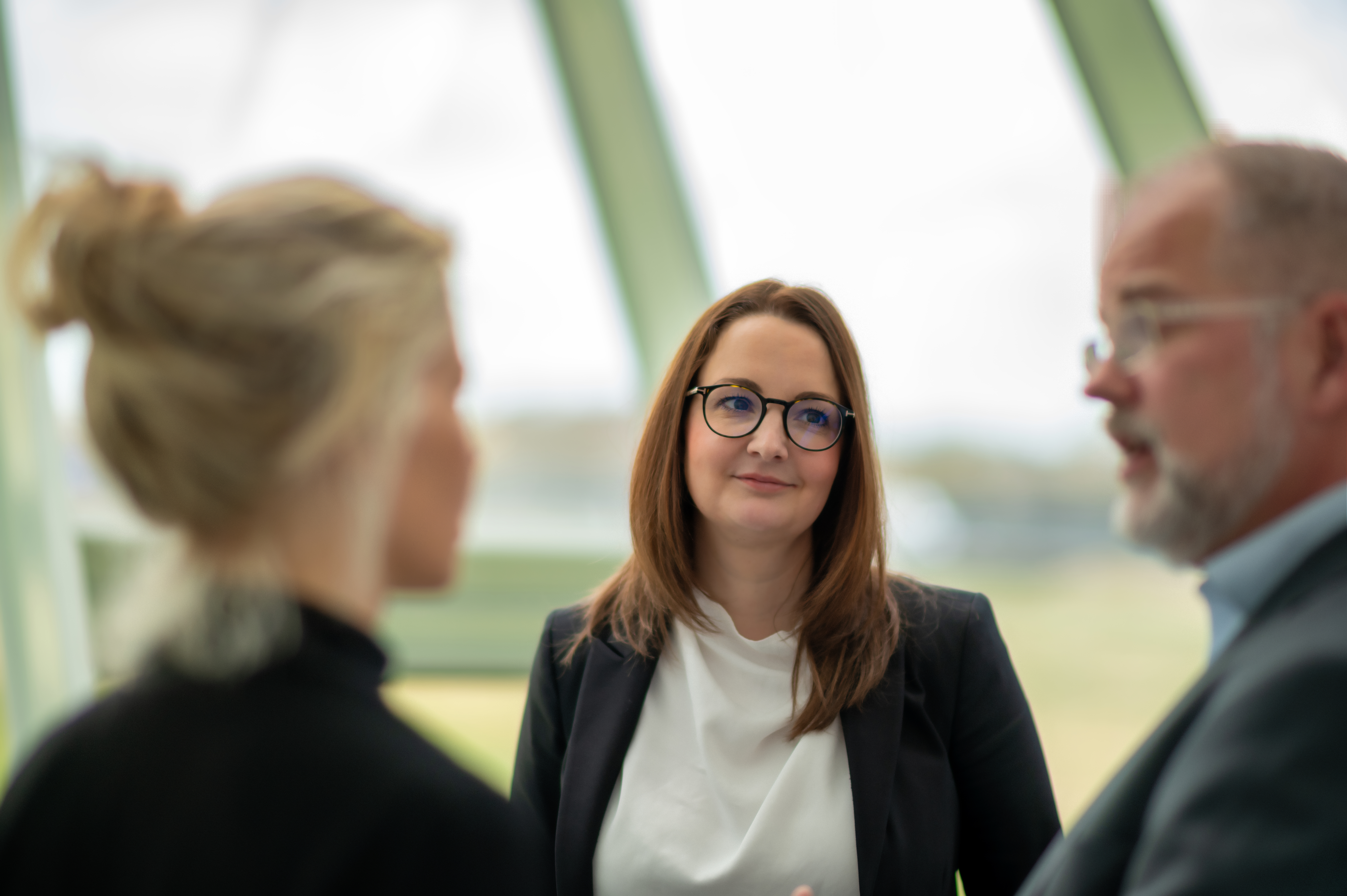 Billede af ansatte i Fiberline