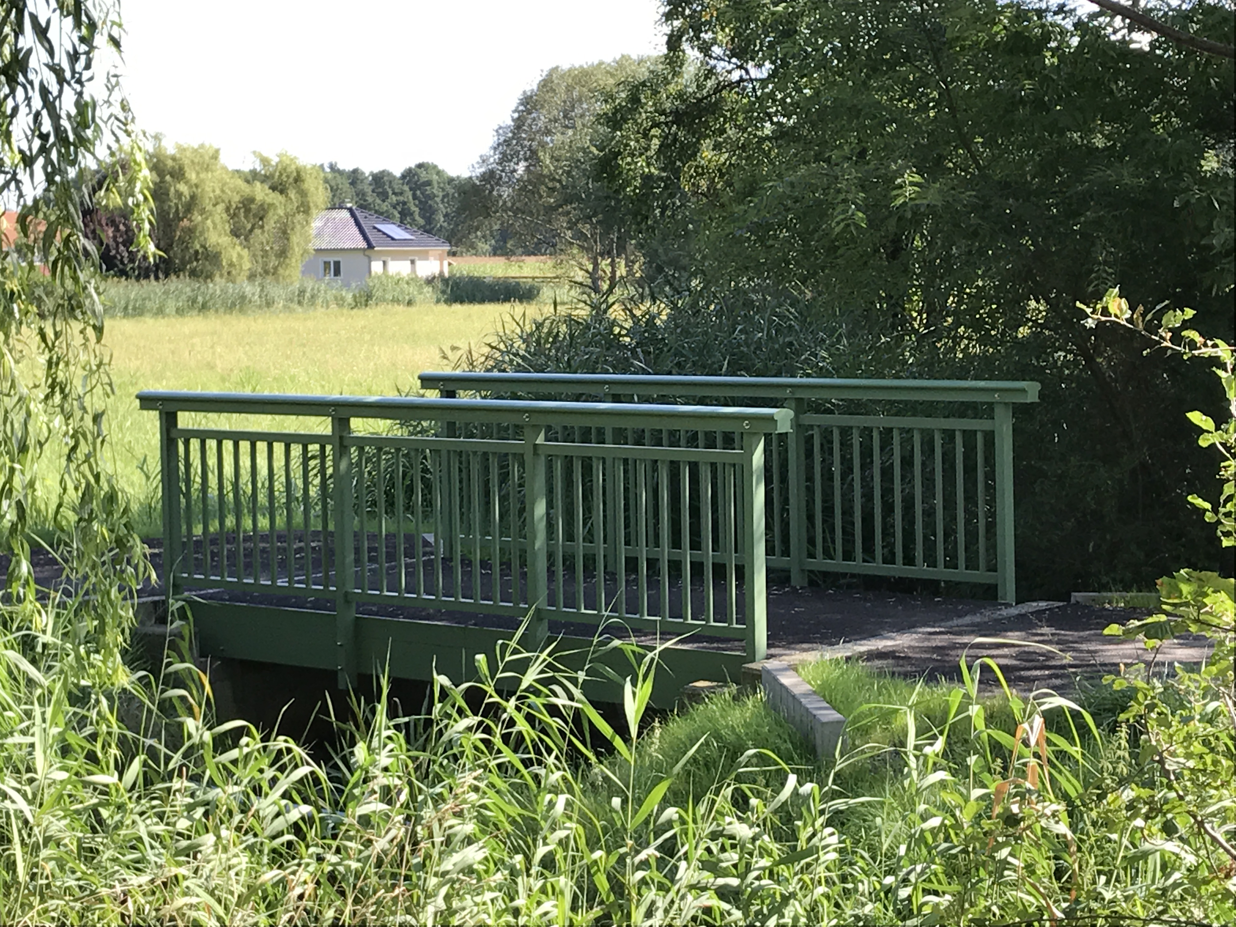 Gfrp Fiberline Bridge of Ultra Duty Plank in Kolkwitz Germany