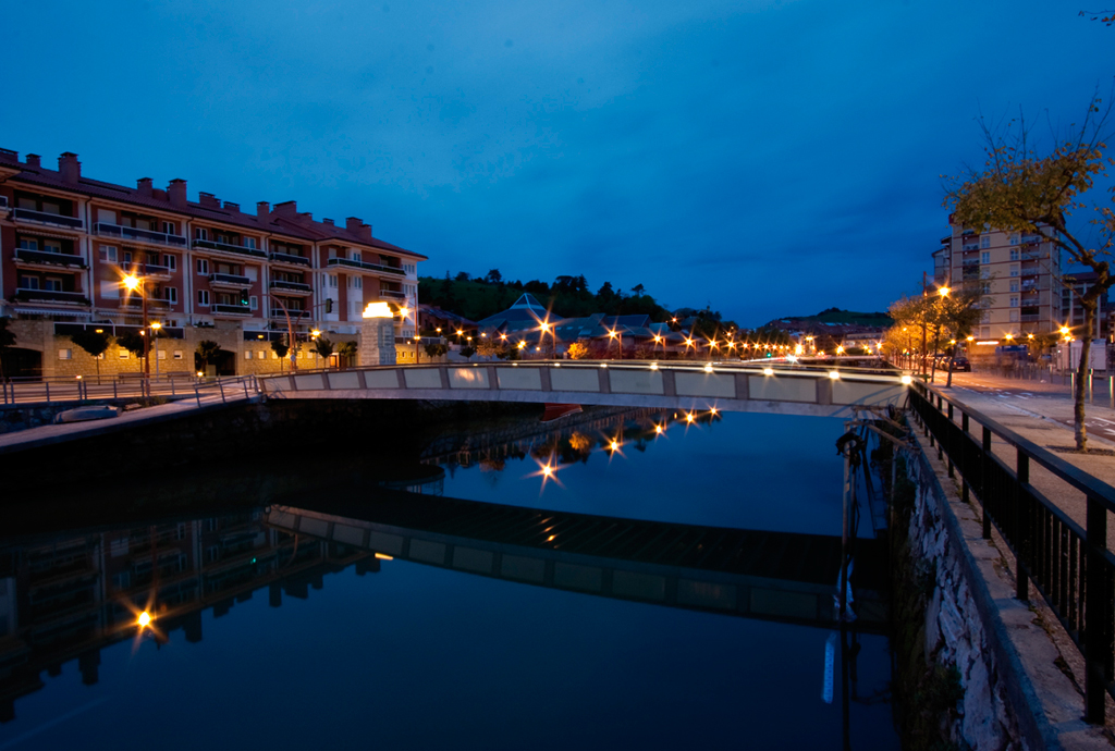 bild av glasfiberbro